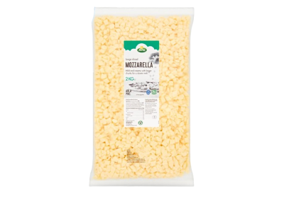 Arla Pro Drained Pizza Mozzarella Cubes (2 kg)