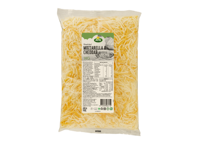Arla Pro Shredded Mozzarella & Red Cheddar 4x1 kg