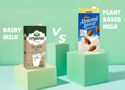 Dairy Milk vs Plant Based Milk