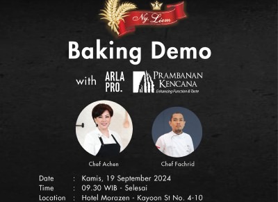 Baking Demo Ny Liem x Arla Pro