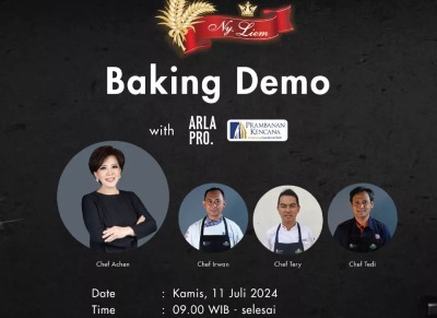 Baking Demo Ny Liem x Arla Pro
