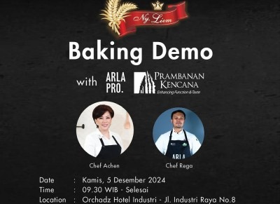 Baking Demo Ny Liem x Arla Pro Jakarta