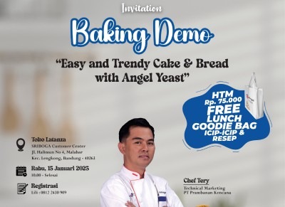 Baking Demo Angel Yeast x Toko Latanza