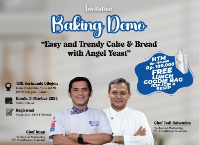 Baking Demo with Angel Yeast x Sarinande 