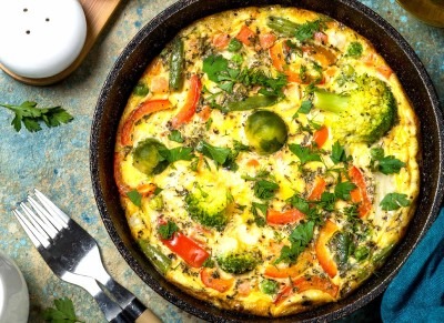 Mixed Vegetables Frittata