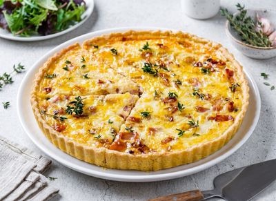 Arla Tortilla Quiche Lorraine Cheese