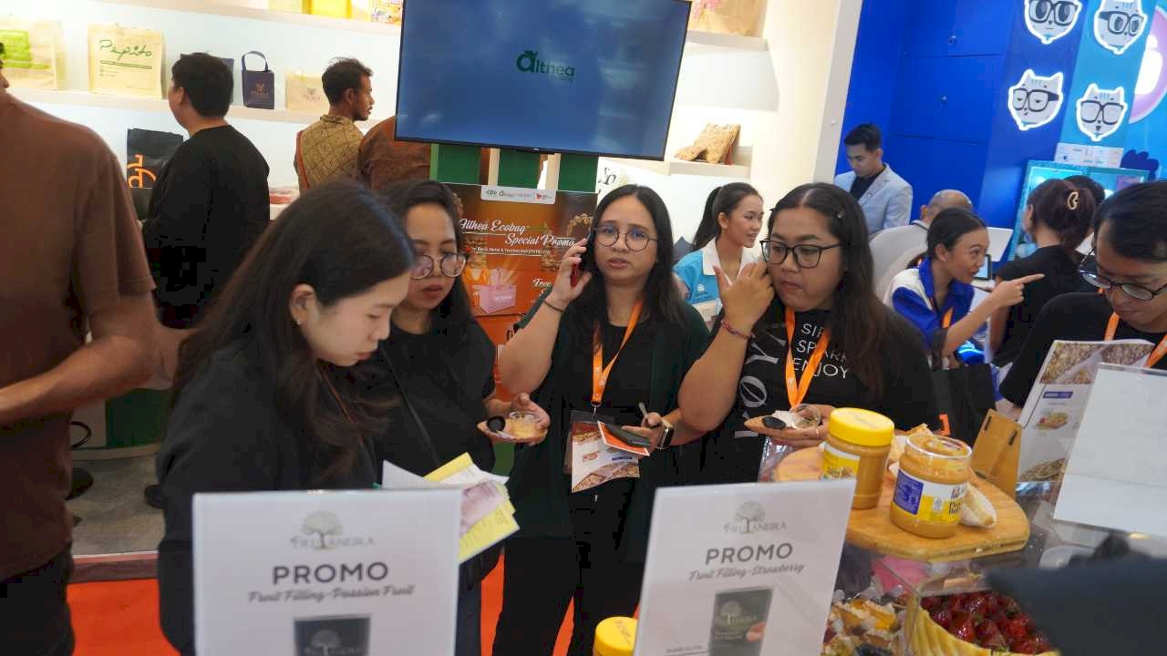 Produk Angel dan Ireks di booth FHTB 2026