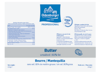 Oldenburger Lactic Butter Unsalted