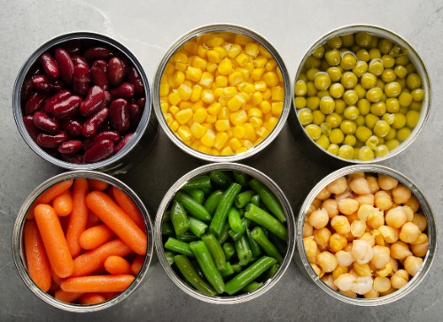 Canned Fruits / Vegetables