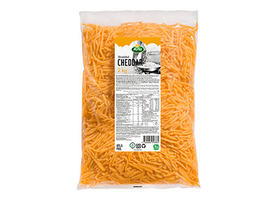 Arla Pro Shredded Cheddar, 2kg