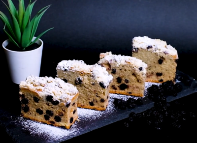 Blueberry Streusel Bar