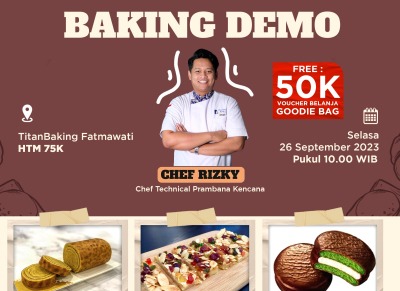 Baking Demo with Indolakto & TitanBaking