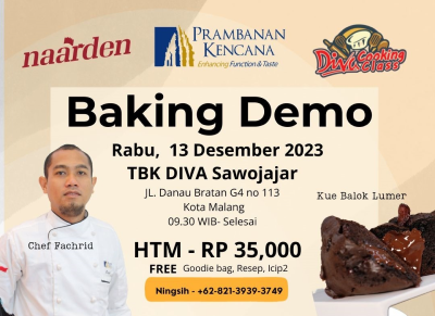 Baking Demo with Naarden 