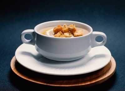 Creamy Mushroom Soup with Oldenburger